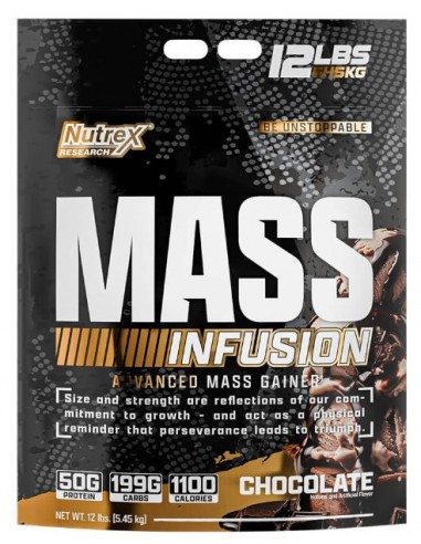Mass Infusion Gainer 12 lbs - Nutrex...