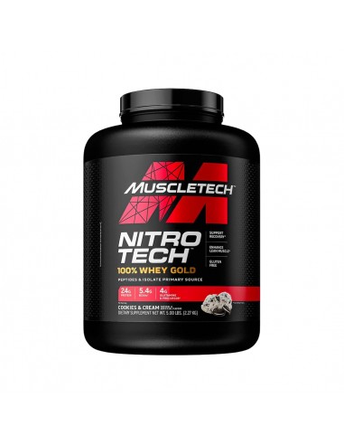 Nitro Tech 100% Whey Gold 5 lbs -...