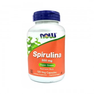 Spirulina 500 mg 120 caps -...