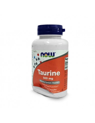 Taurine 500 mg 100 caps - Now Foods...