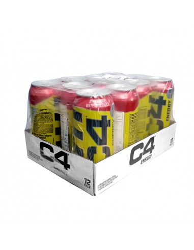 Caja Energética C4 12 Unid Strawberry...