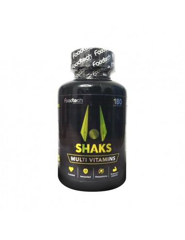 Shaks Multi Vitamins 180 caps - Foodtech